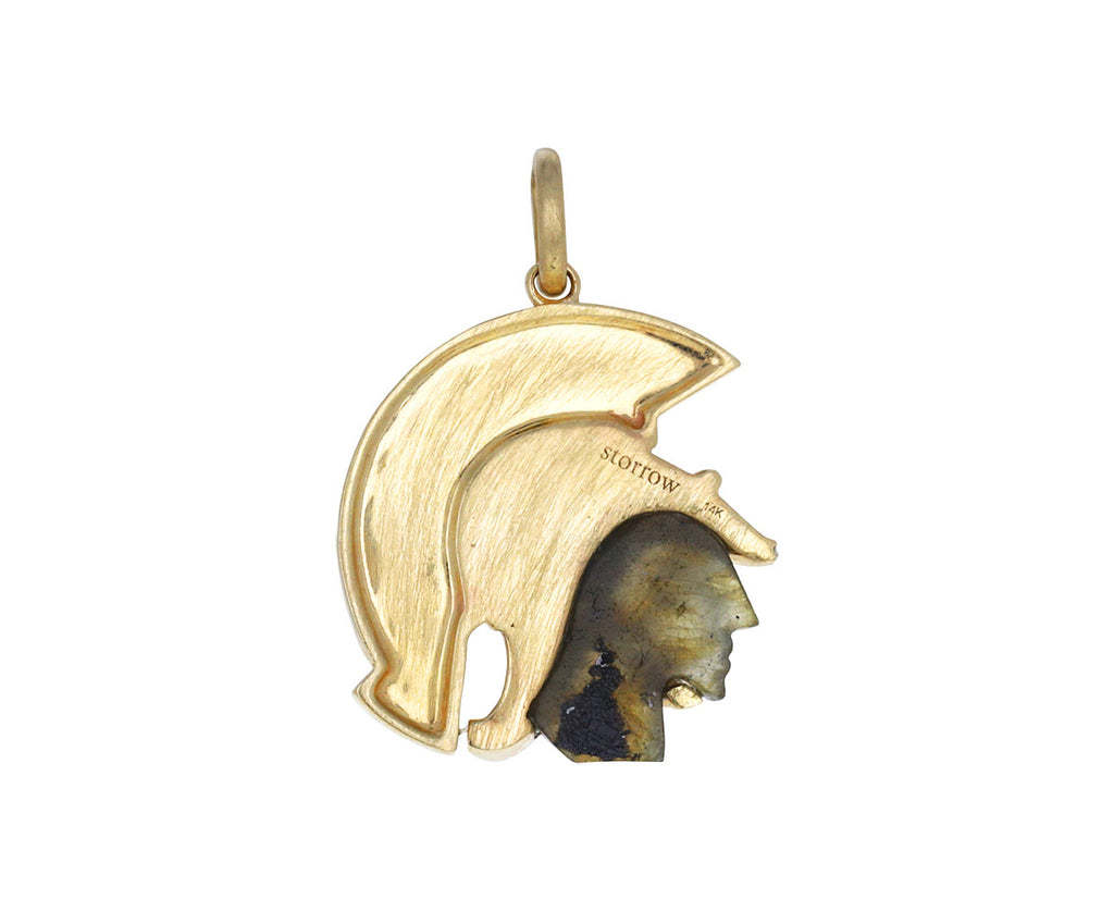 Labradorite Soldier Charm ONLY
