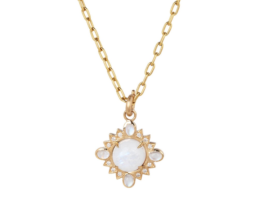 Moonstone Diamond Nora Charm ONLY
