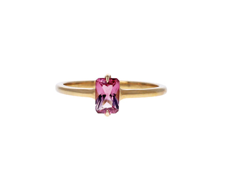 Pink Tourmaline Ring