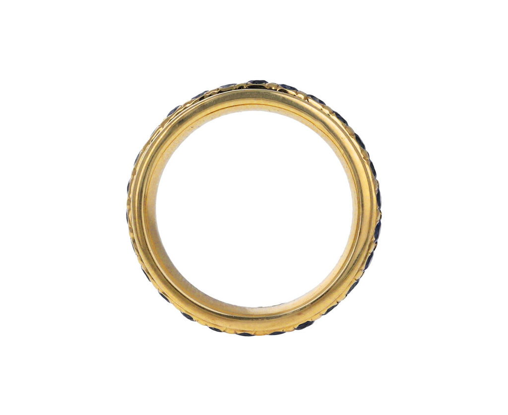 Blue Sapphire Spinner Ring