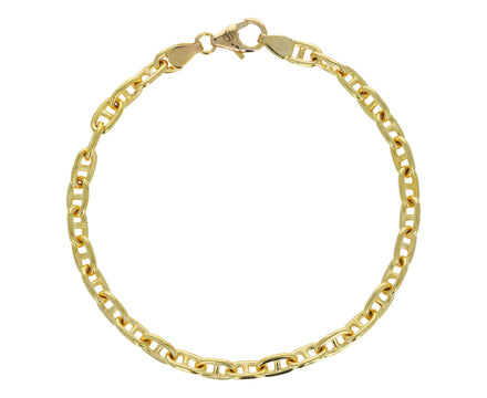 Gold Marine Chain Bracelet