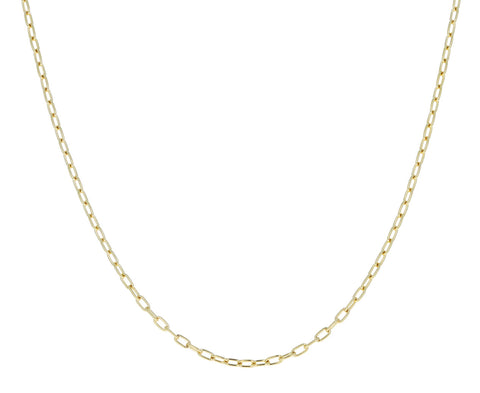 18" Small Oval Chain Necklace