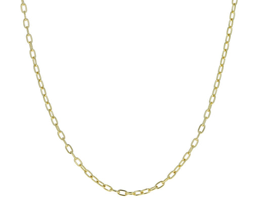 20" Solid Oval Link Chain Necklace