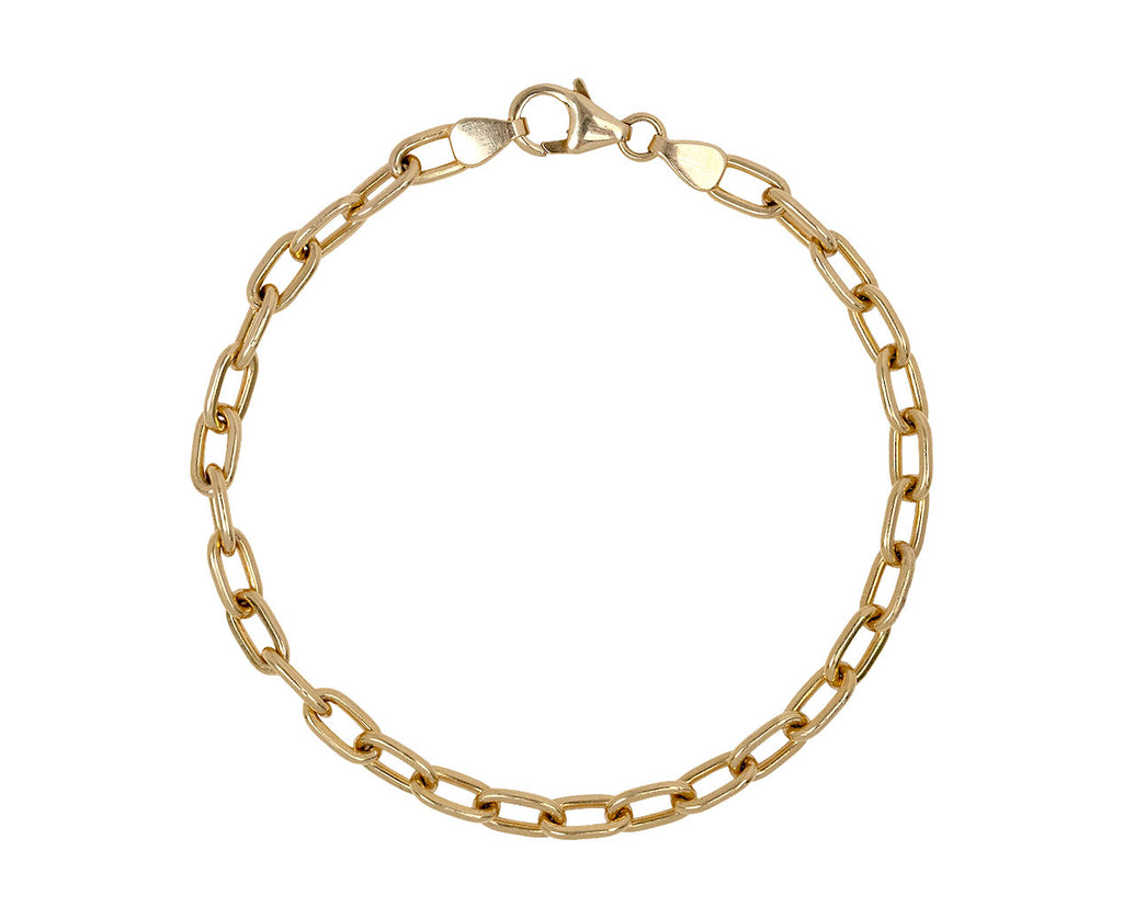 Stephanie Windsor Vintage Gold Small Oval Link Bracelet