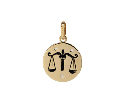 Stephanie Windsor Vintage Libra Zodiac Charm Pendant ONLY