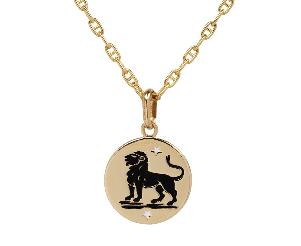 Stephanie Windsor Vintage Leo Zodiac Charm Pendant ONLY On Chain