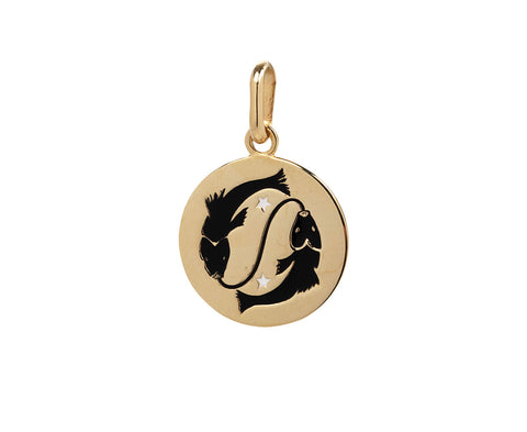 Stephanie Windsor Vintage Pisces Zodiac Charm Pendant ONLY