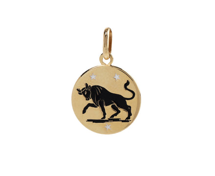 Stephanie Windsor Vintage Taurus Zodiac Charm Pendant ONLY