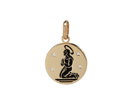 Stephanie Windsor Vintage Virgo Zodiac Charm Pendant ONLY