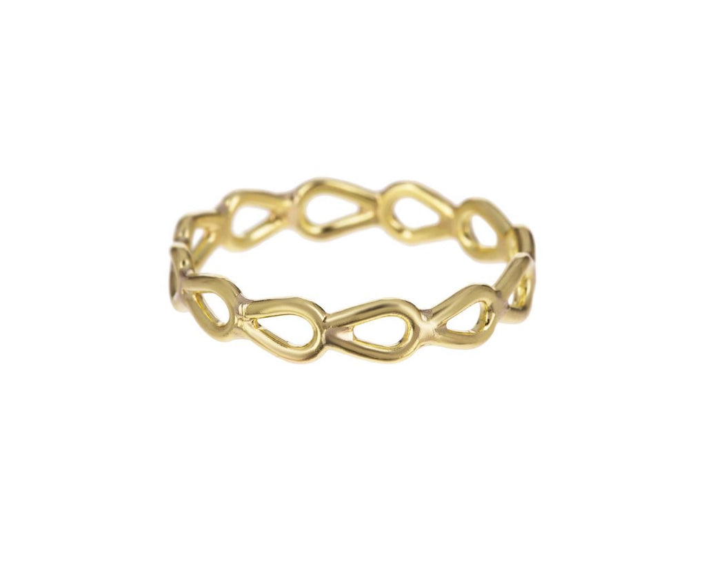 Yellow Gold Pear Lace Ring - TWISTonline 