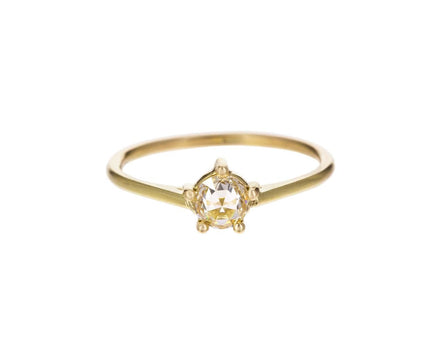 Rose Cut Diamond Solitaire - TWISTonline 