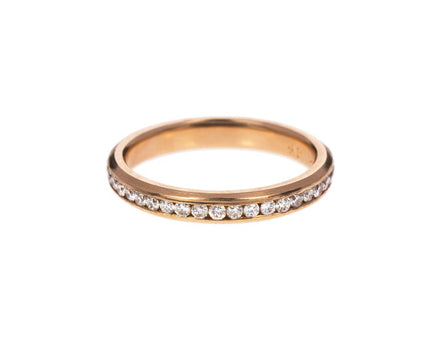 Rose Gold Diamond Eternity Band - TWISTonline 