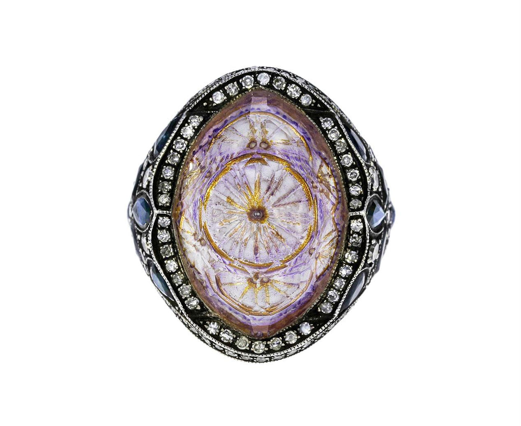 Ottoman Architecture Amethyst Ring - TWISTonline 