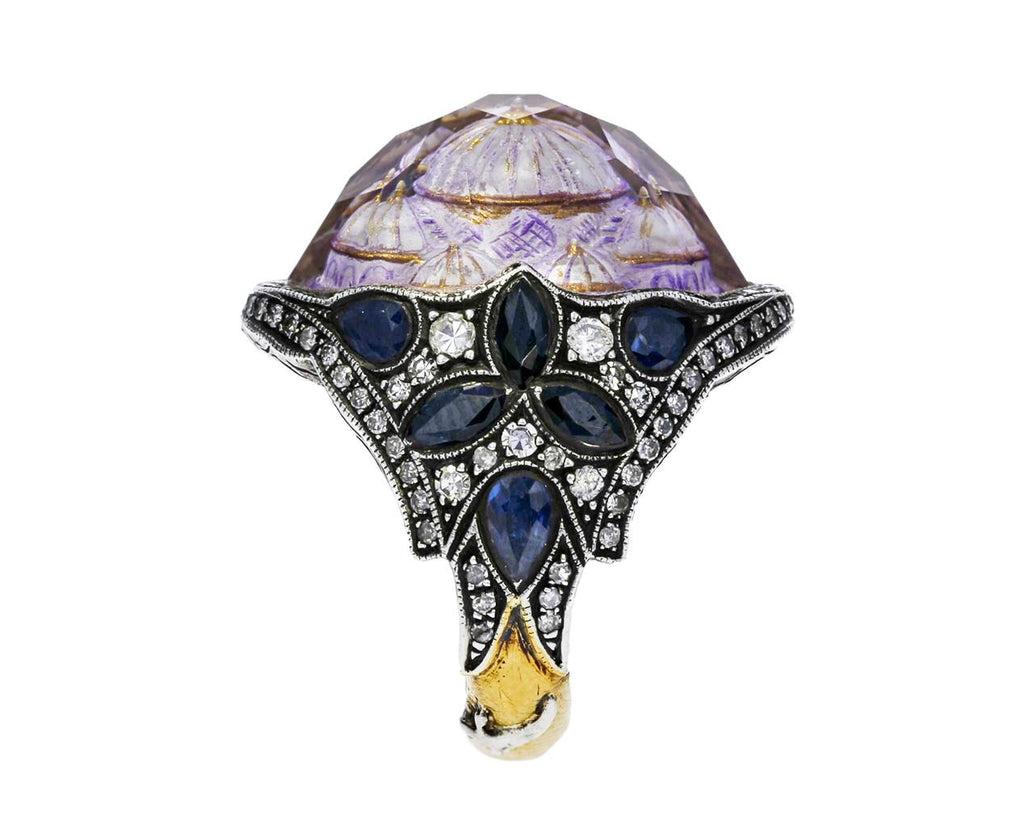 Ottoman Architecture Amethyst Ring - TWISTonline 
