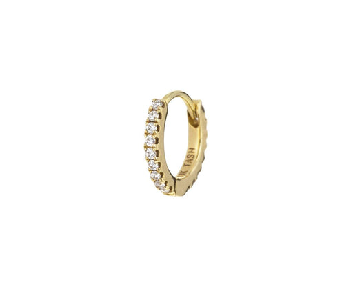 1/4 Yellow Gold Diamond Eternity SINGLE Hoop - TWISTonline 