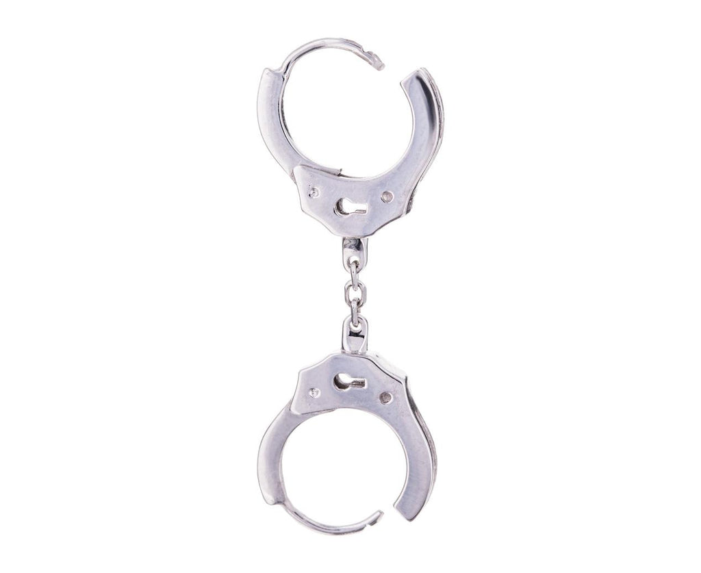 5/16 Handcuff SINGLE Hoop with Short Chain - TWISTonline 