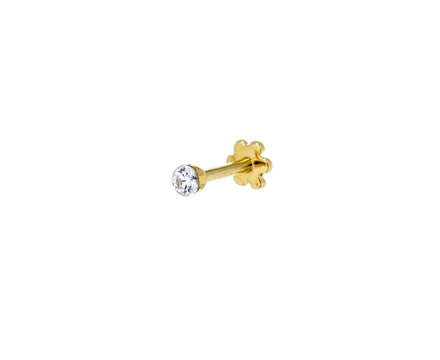 2mm Invisible Set Diamond SINGLE Threaded Stud - TWISTonline 