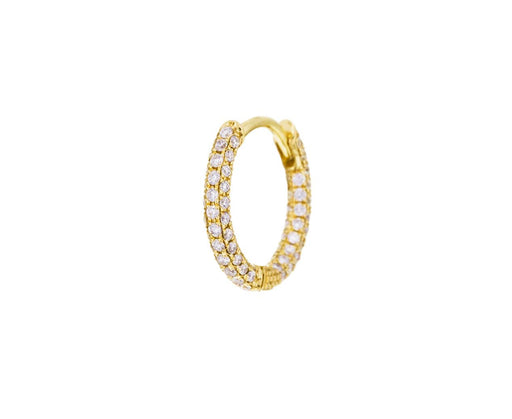 5/16 Pavé Diamond SINGLE Hoop - TWISTonline 