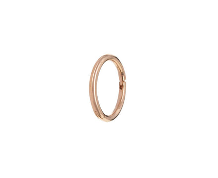 5/16 Rose Gold SINGLE Rotating Hoop - TWISTonline 