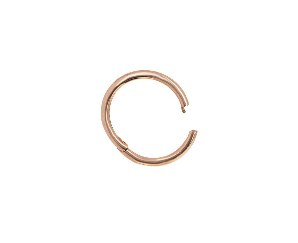 5/16 Rose Gold SINGLE Rotating Hoop - TWISTonline 