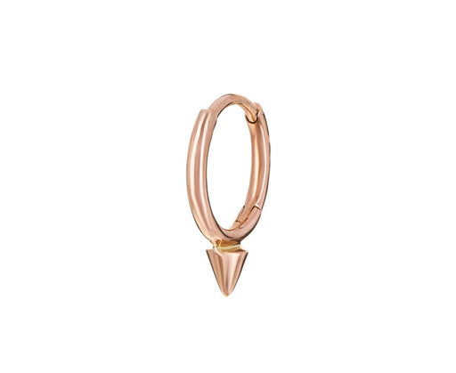 5/16 Rose Gold Spike SINGLE Hoop - TWISTonline 