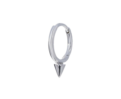 5/16 White Gold SINGLE Hoop - TWISTonline 