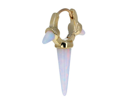 1/4 Triple Opal Spike SINGLE Hoop