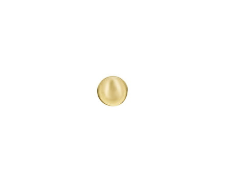 Yellow Gold Ball SINGLE Stud - TWISTonline 