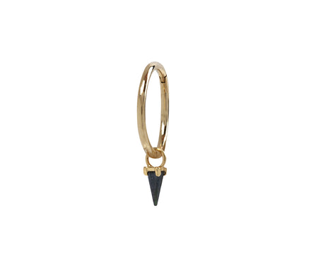 Maria Tash Black Moissanite Spike Charm Dangle ONLY On Hoop