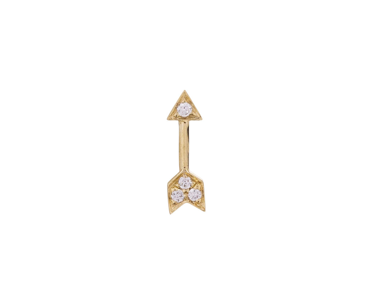 Maria tash arrow earring online