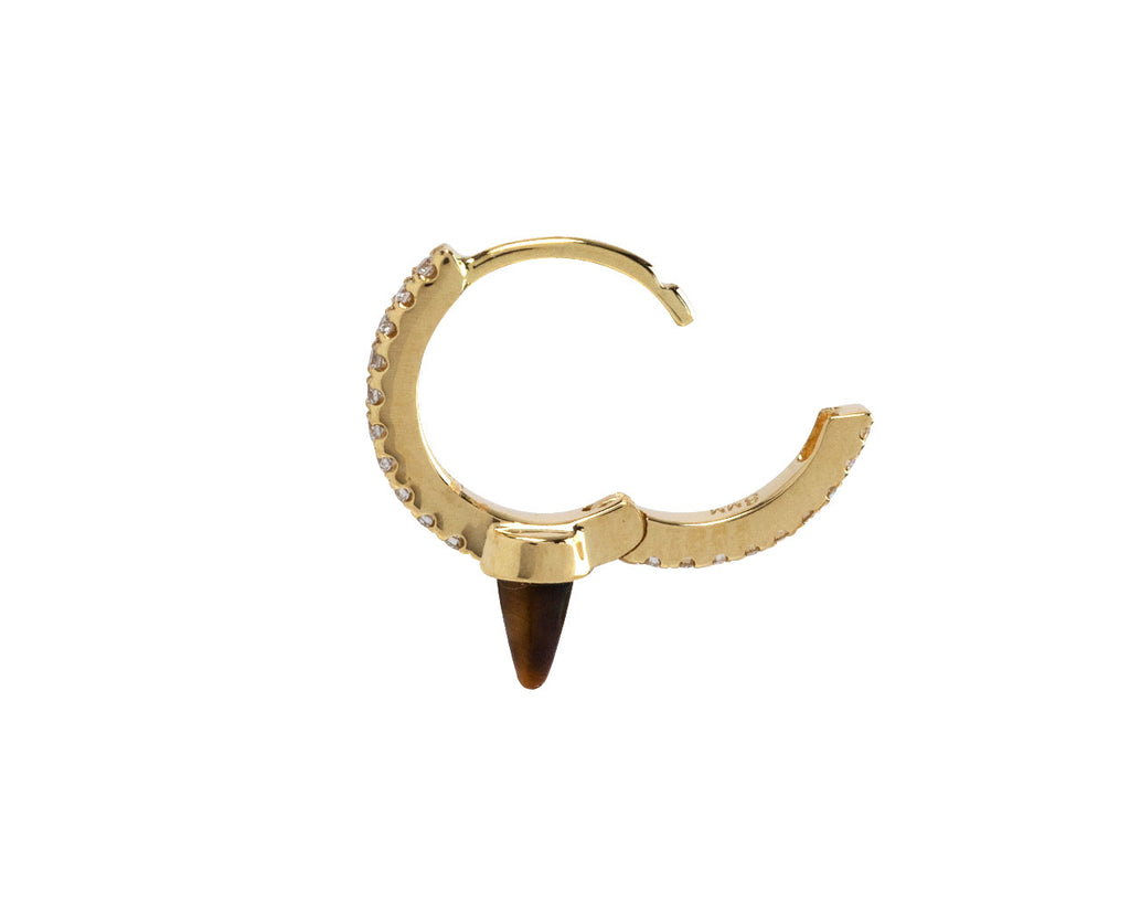 Hoop earrings - gold - men - 5 products