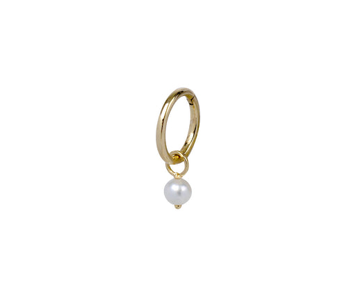 Yellow Gold Pearl Charm ONLY