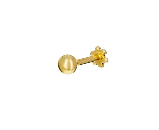 5.5mm Yellow Gold Ball SINGLE Stud - TWISTonline 