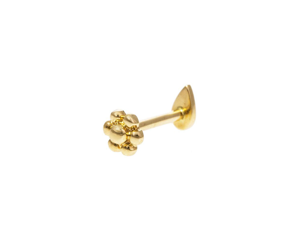 6.5mm Pear Shaped Threaded SINGLE Stud Earring - TWISTonline 