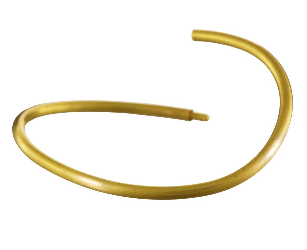 Gold Wave Bangle Bracelet - TWISTonline 