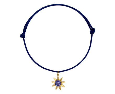 Tanzanite Sunshine Charm Bracelet