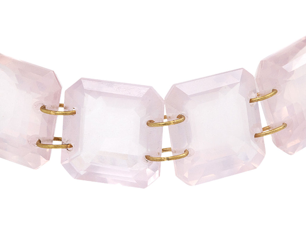 Marie-Hélène de Taillac Rose Quartz Summer Bracelet Close Up