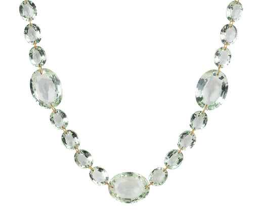Marie Helene de Taillac Green Quartz Leonora Necklace
