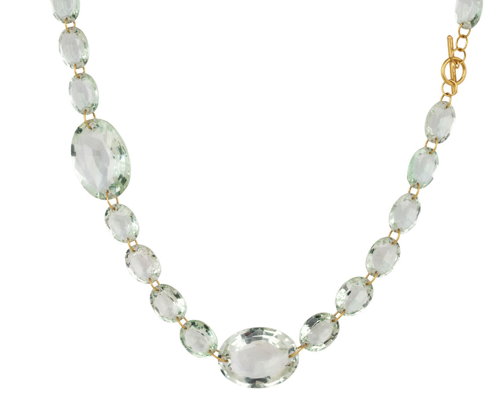Marie Helene de Taillac Green Quartz Leonora Necklace Clasp