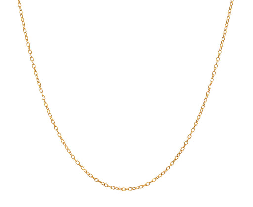 Marie-Hélène de Taillac 18" Gold Handmade Chain Necklace