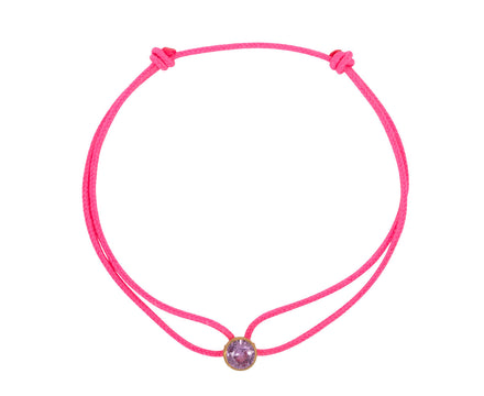 Marie-Hélène de Taillac Pink Sapphire Glowing Charm Bracelet