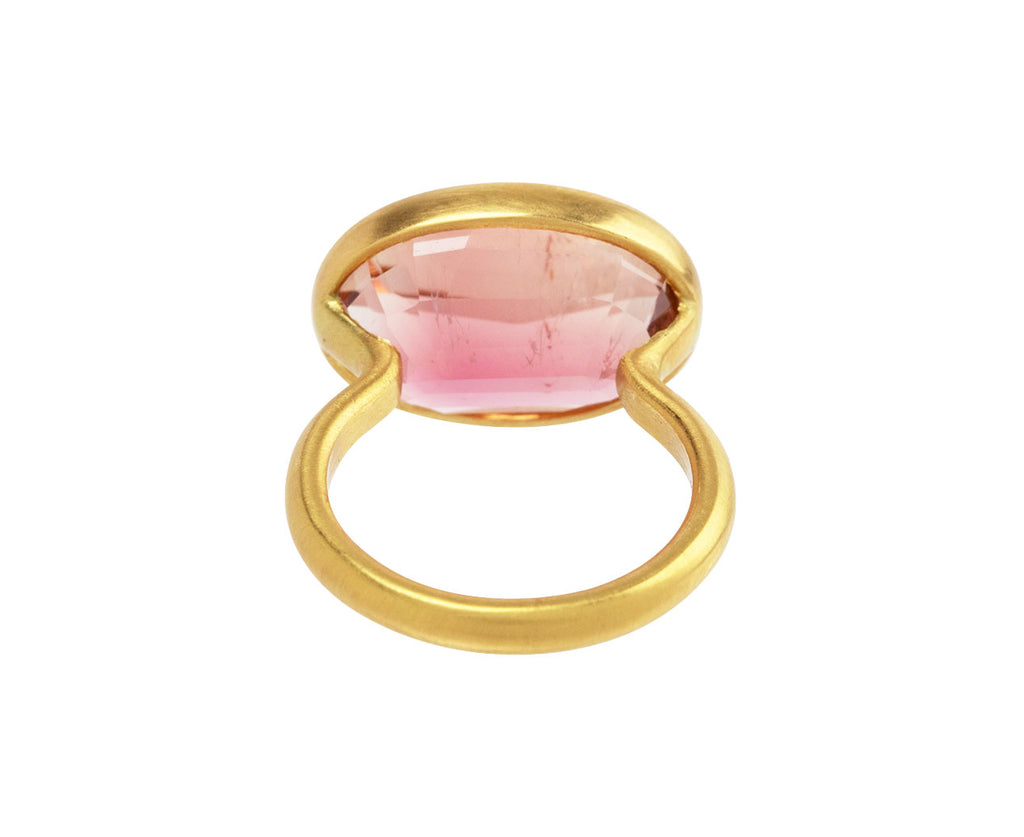 Marie-Hélène de Taillac Pink Tourmaline Princess Ring Back View