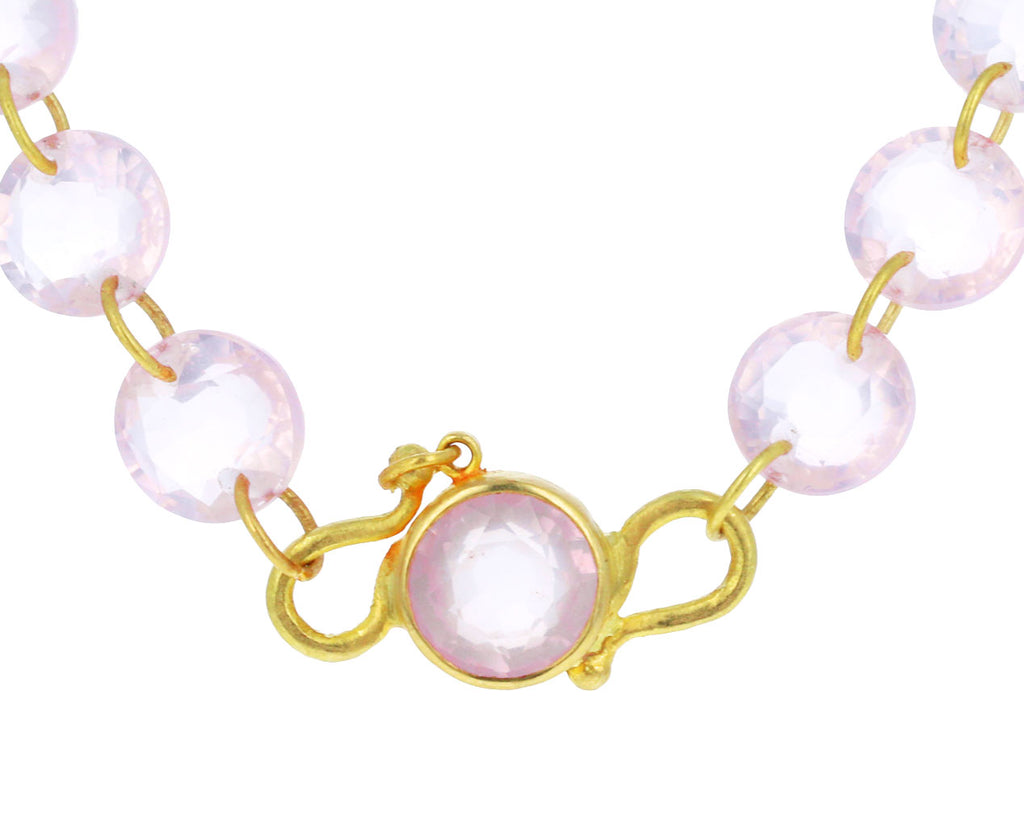 Rose Quartz Lady Like Necklace - TWISTonline 