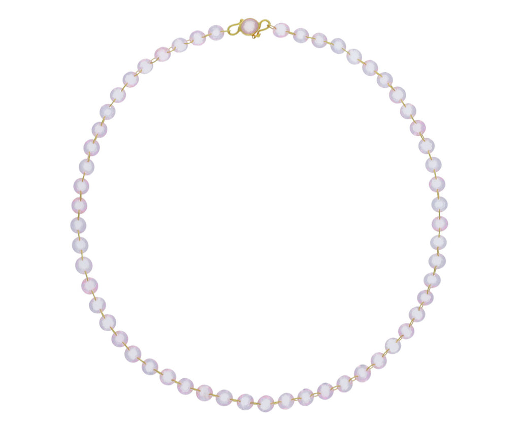 Rose Quartz Lady Like Necklace - TWISTonline 