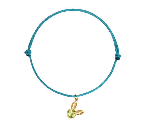 Marie-Hélène de Taillac Jessica Rabbit Peridot Charm Bracelet