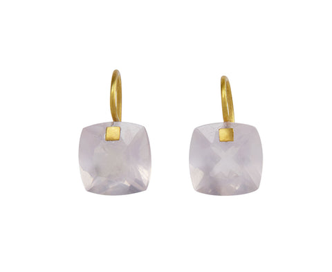 Marie-Hélène de Taillac Small Rose Quartz Summer Earrings