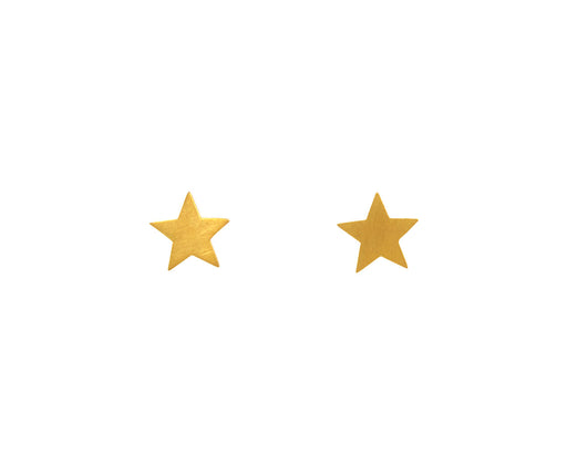 Marie-Hélène de Taillac Gold Star Stud Earrings