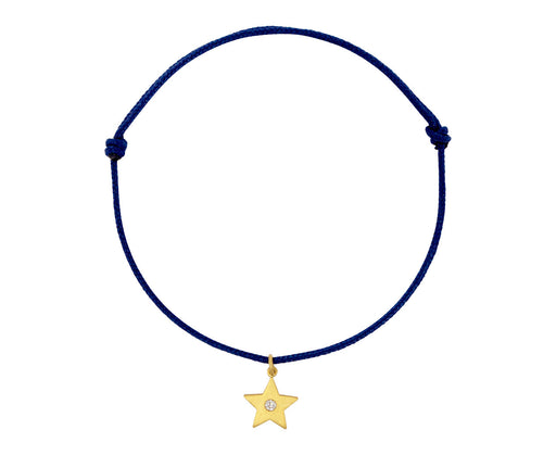 Diamond Lucky Star Charm Bracelet