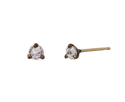 Small Inverted Diamond Stud Earrings - TWISTonline 