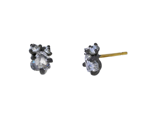 Diamond Cluster Earrings - TWISTonline 